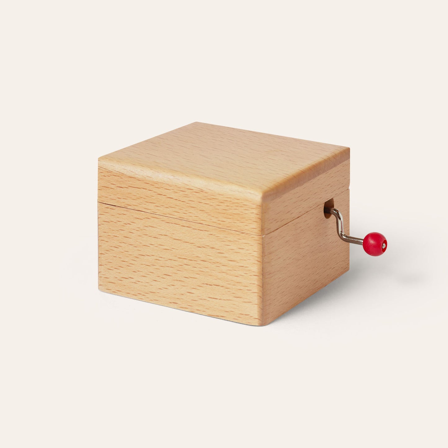 Caja de música de madera